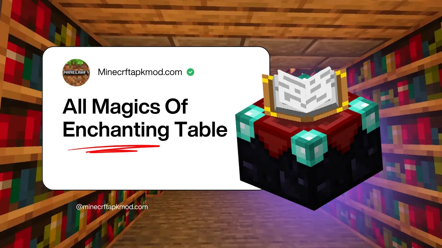 Minecraft enchanting table