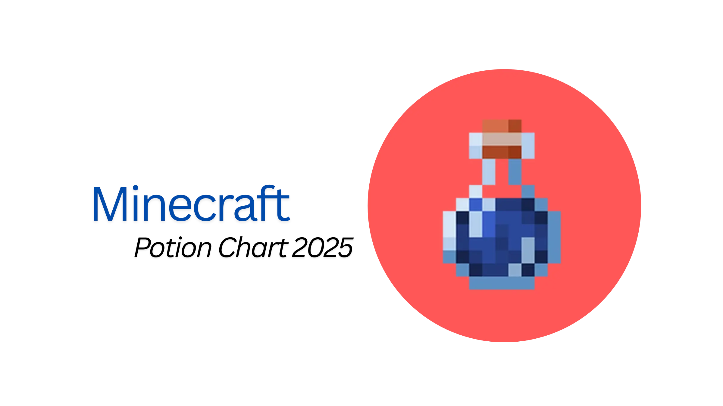 Minecraft Potion Chart